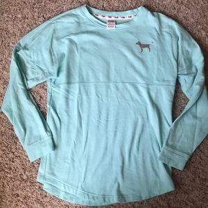 Pink nation pullover